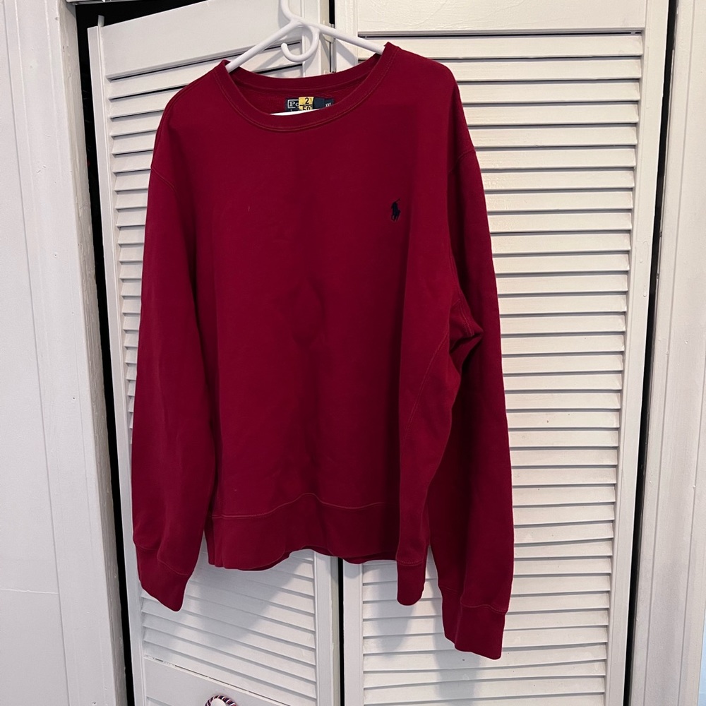 Polo sweater, sz xxl, burgundy, great condition!!!